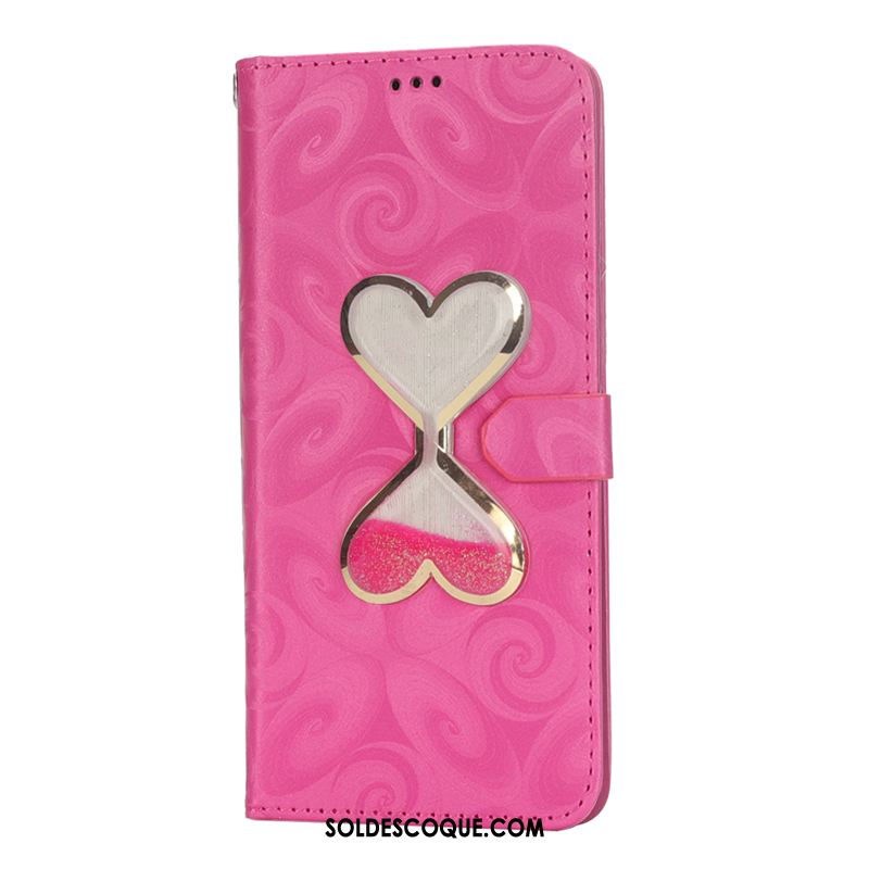 Coque Huawei Mate 20 Pro Carte Rose Portefeuille Personnalité Étui En Cuir En Ligne