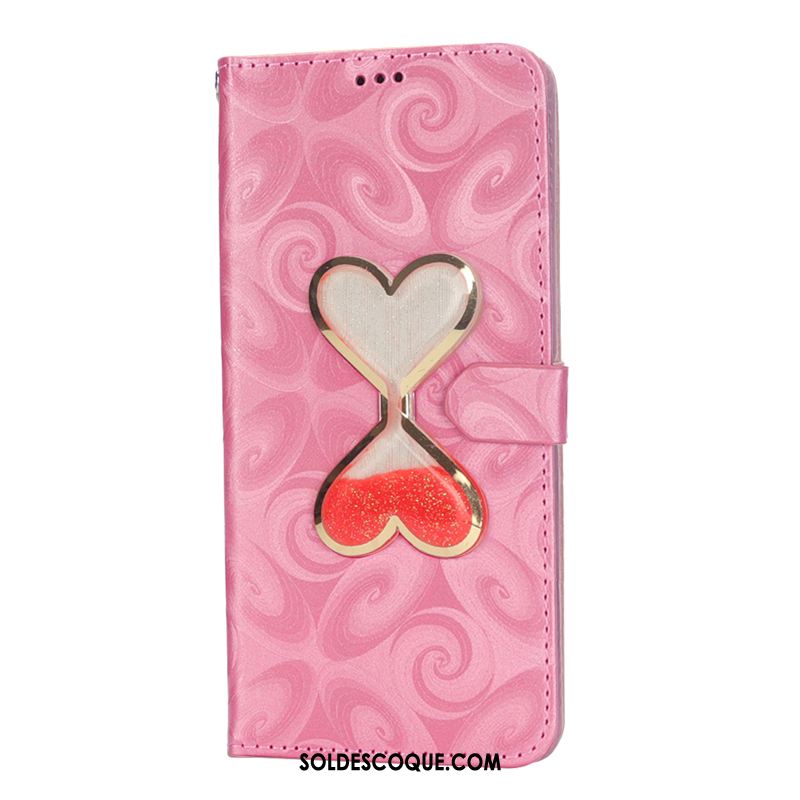 Coque Huawei Mate 20 Pro Carte Rose Portefeuille Personnalité Étui En Cuir En Ligne