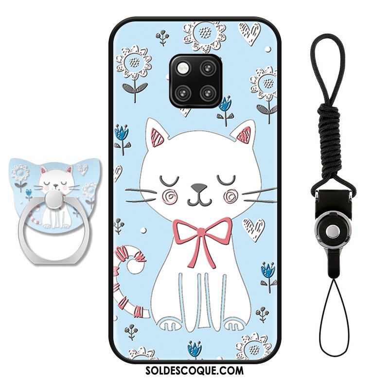 Coque Huawei Mate 20 Pro Créatif Fluide Doux Charmant Silicone Ornements Suspendus En Ligne