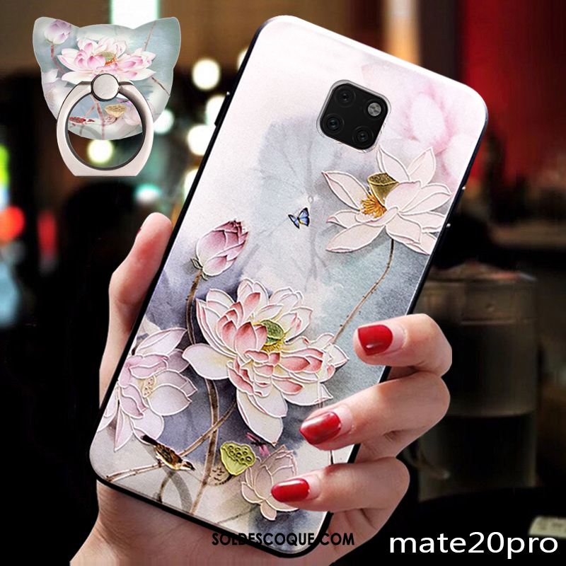 Coque Huawei Mate 20 Pro Créatif Très Mince Incassable Tendance Silicone Soldes