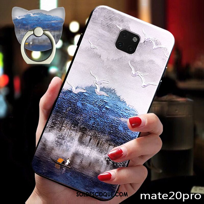 Coque Huawei Mate 20 Pro Créatif Très Mince Incassable Tendance Silicone Soldes