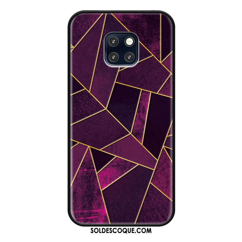 Coque Huawei Mate 20 Pro Géométrie Simple Mode Étui Créatif Housse Pas Cher