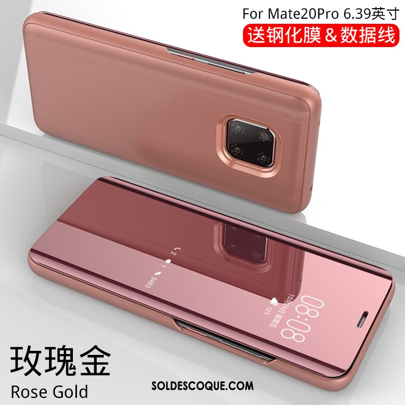 Coque Huawei Mate 20 Pro Miroir Incassable Tout Compris Téléphone Portable Clamshell Pas Cher