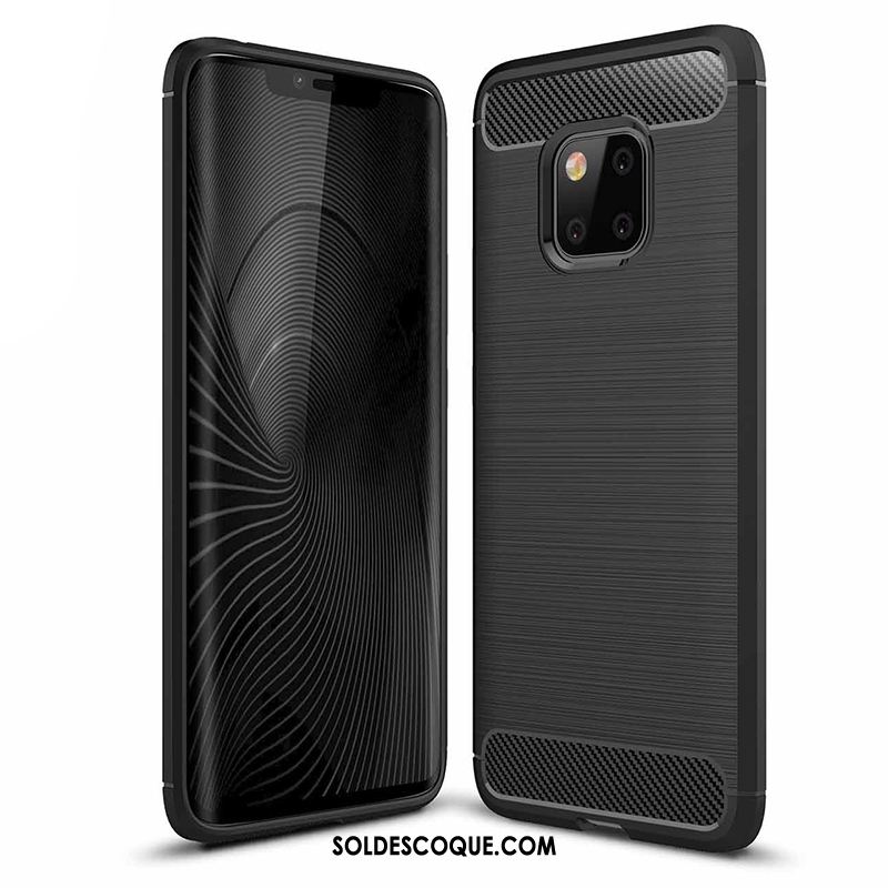 Coque Huawei Mate 20 Pro Protection Téléphone Portable Délavé En Daim Bleu Silicone En Ligne