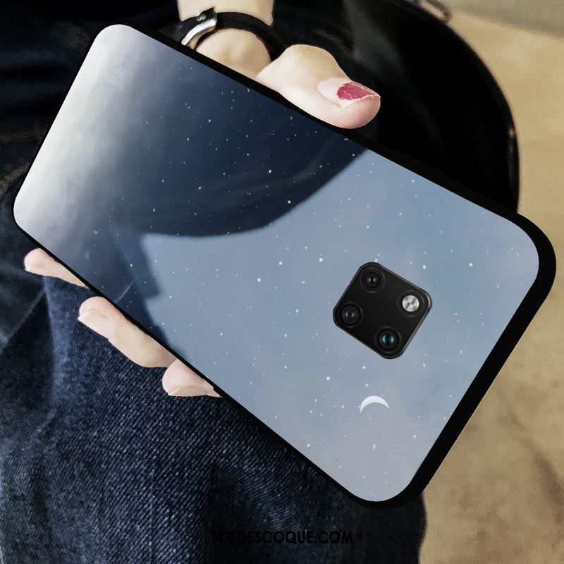 Coque Huawei Mate 20 Pro Silicone Personnalité Incassable Marque De Tendance Téléphone Portable Soldes