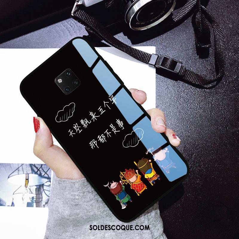 Coque Huawei Mate 20 Pro Silicone Personnalité Incassable Marque De Tendance Téléphone Portable Soldes