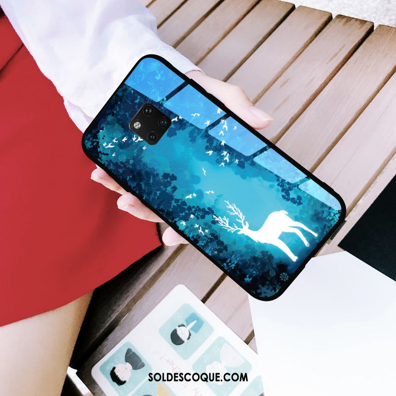 Coque Huawei Mate 20 Pro Silicone Personnalité Incassable Marque De Tendance Téléphone Portable Soldes