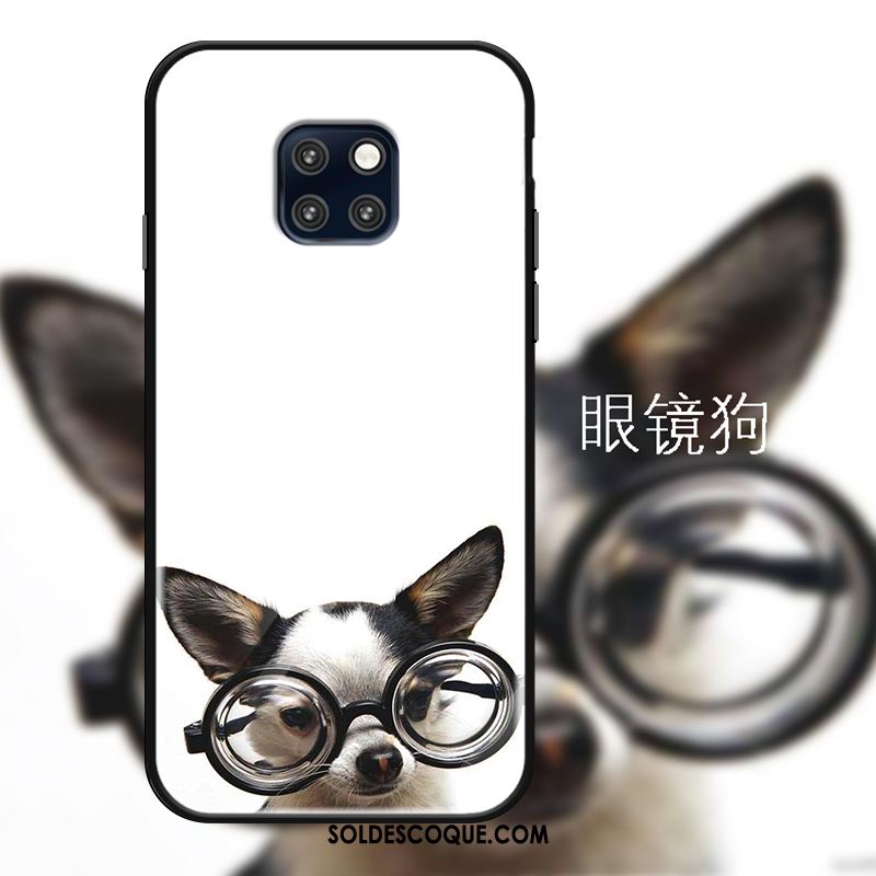 Coque Huawei Mate 20 Pro Simple Dessin Animé Verre Téléphone Portable Gentilhomme Housse En Vente