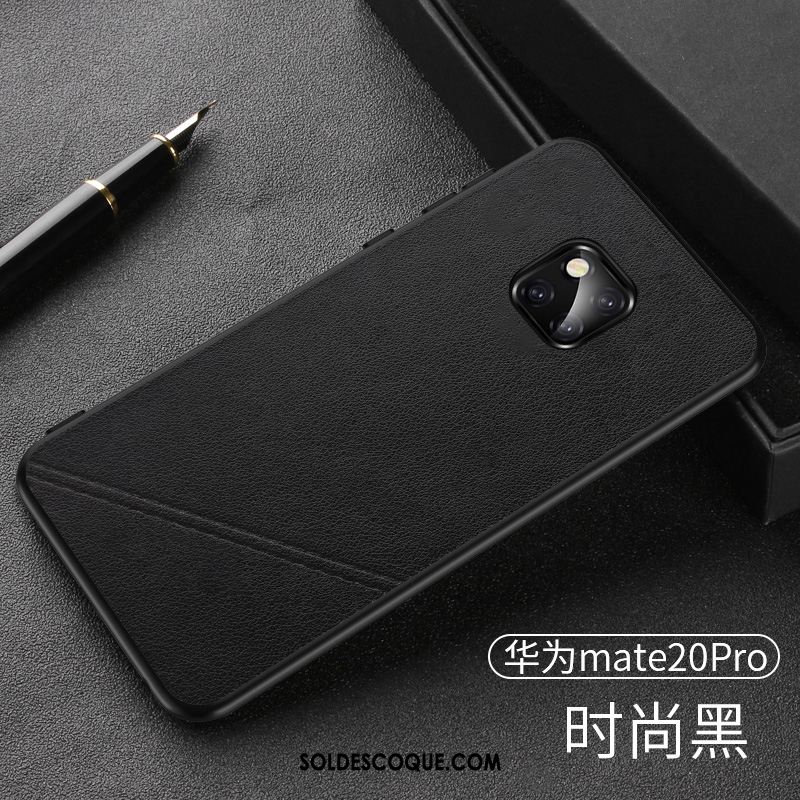 Coque Huawei Mate 20 Pro Tout Compris Cuir Véritable Qualité Téléphone Portable Business France