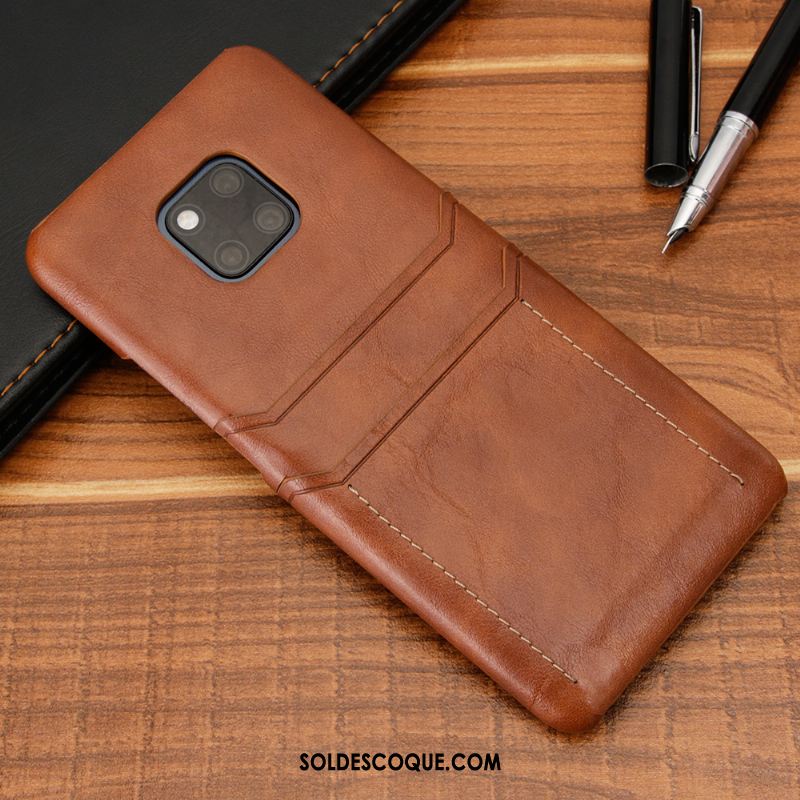 Coque Huawei Mate 20 Pro Très Mince Téléphone Portable Étui En Cuir France