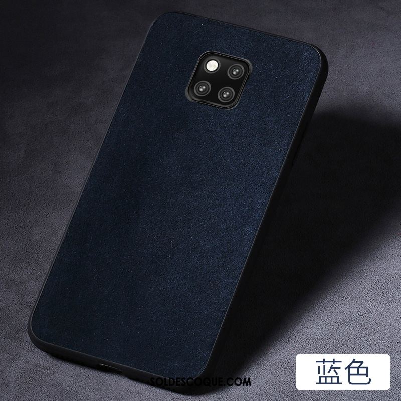 Coque Huawei Mate 20 Pro Téléphone Portable Protection Étui En Cuir Nouveau Simple En Vente