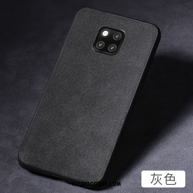 Coque Huawei Mate 20 Pro Téléphone Portable Protection Étui En Cuir Nouveau Simple En Vente