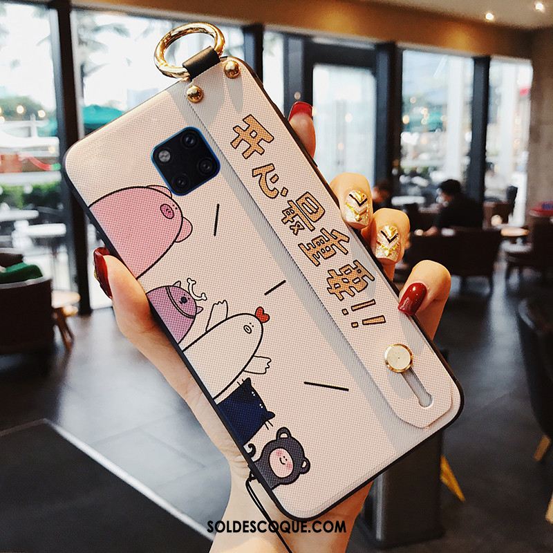 Coque Huawei Mate 20 Pro Vent Protection Créatif Dessin Animé Support En Ligne