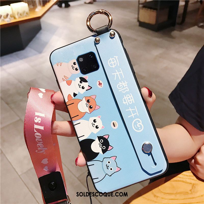 Coque Huawei Mate 20 Pro Vent Protection Créatif Dessin Animé Support En Ligne