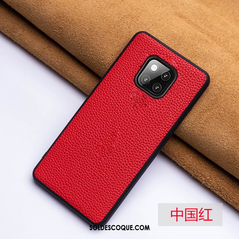 Coque Huawei Mate 20 Pro Étui En Cuir Téléphone Portable Cuir Véritable Personnalité Créatif En Vente