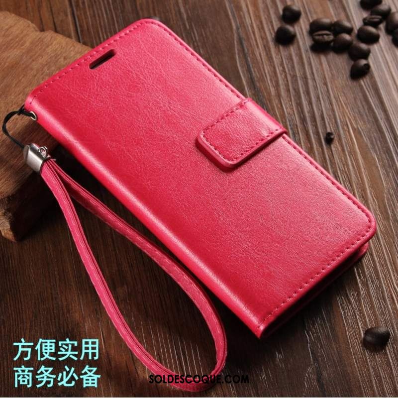 Coque Huawei Mate 20 Pro Étui Étui En Cuir Fluide Doux Incassable Rouge Soldes