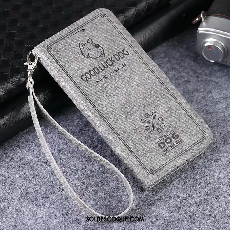 Coque Huawei Mate 20 Rs Haute Étui En Cuir Gris Chiens Tout Compris Soldes