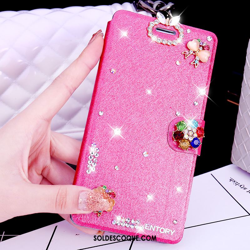 Coque Huawei Mate 20 Rs Incassable Fluide Doux Téléphone Portable Étui En Cuir Strass Housse France