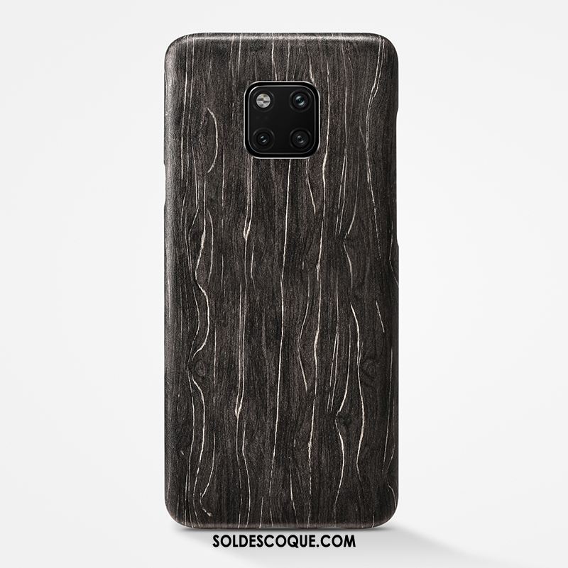 Coque Huawei Mate 20 Rs Personnalité Bois Étui Incassable Très Mince Housse En Vente