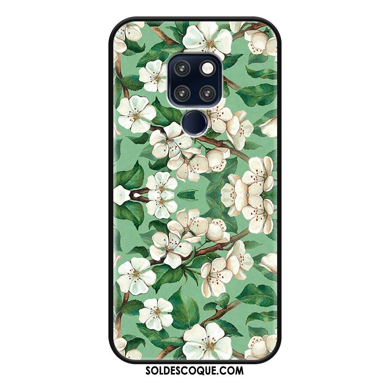 Coque Huawei Mate 20 Simple Frais Étui Téléphone Portable Fleur France