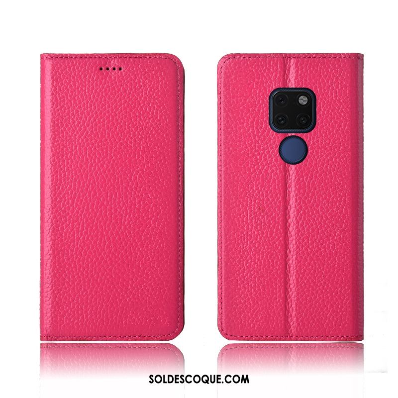 Coque Huawei Mate 20 Tout Compris Cuir Véritable Fluide Doux Silicone Téléphone Portable Housse En Ligne