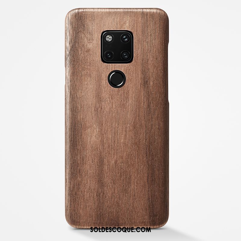 Coque Huawei Mate 20 Tout Compris Délavé En Daim Rouge Personnalité Bois En Vente