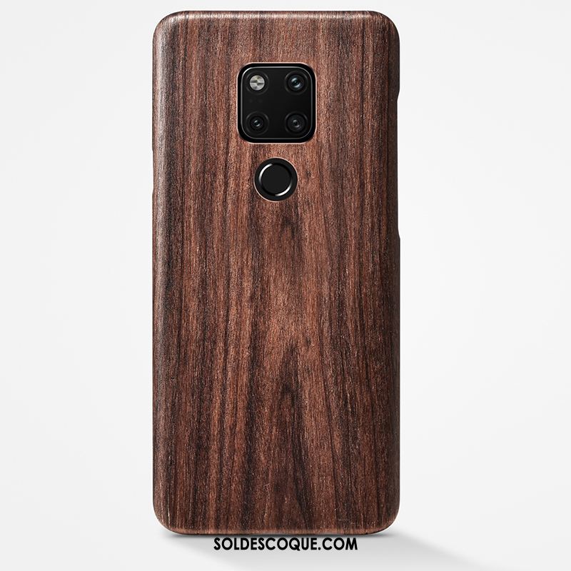 Coque Huawei Mate 20 Tout Compris Délavé En Daim Rouge Personnalité Bois En Vente