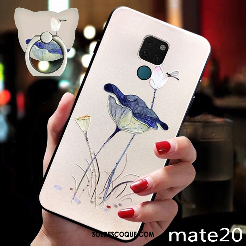 Coque Huawei Mate 20 Téléphone Portable Très Mince Marque De Tendance Créatif Protection France