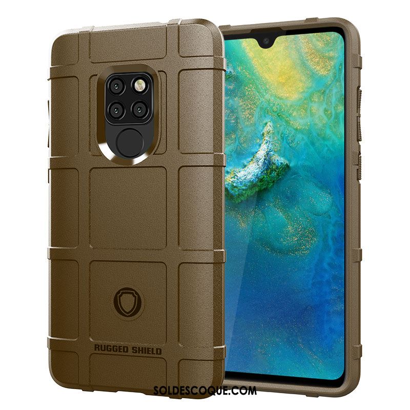 Coque Huawei Mate 20 Vert Étui Personnalité Fluide Doux Téléphone Portable En Vente