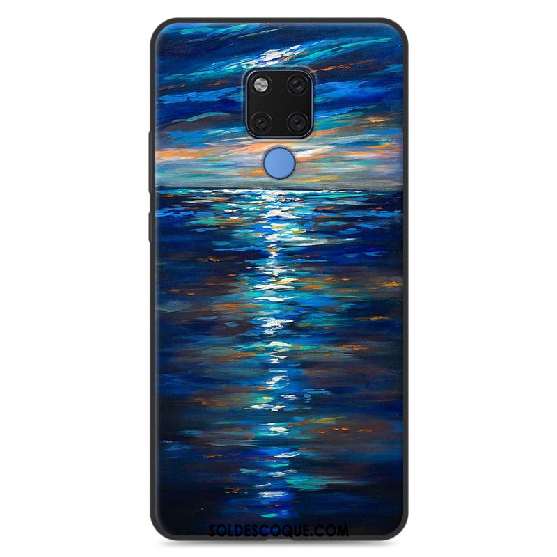 Coque Huawei Mate 20 X Dessin Animé Tout Compris Gris Protection Fluide Doux En Vente