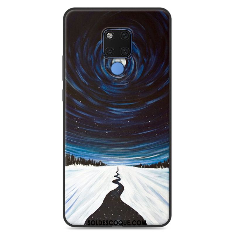 Coque Huawei Mate 20 X Dessin Animé Tout Compris Gris Protection Fluide Doux En Vente