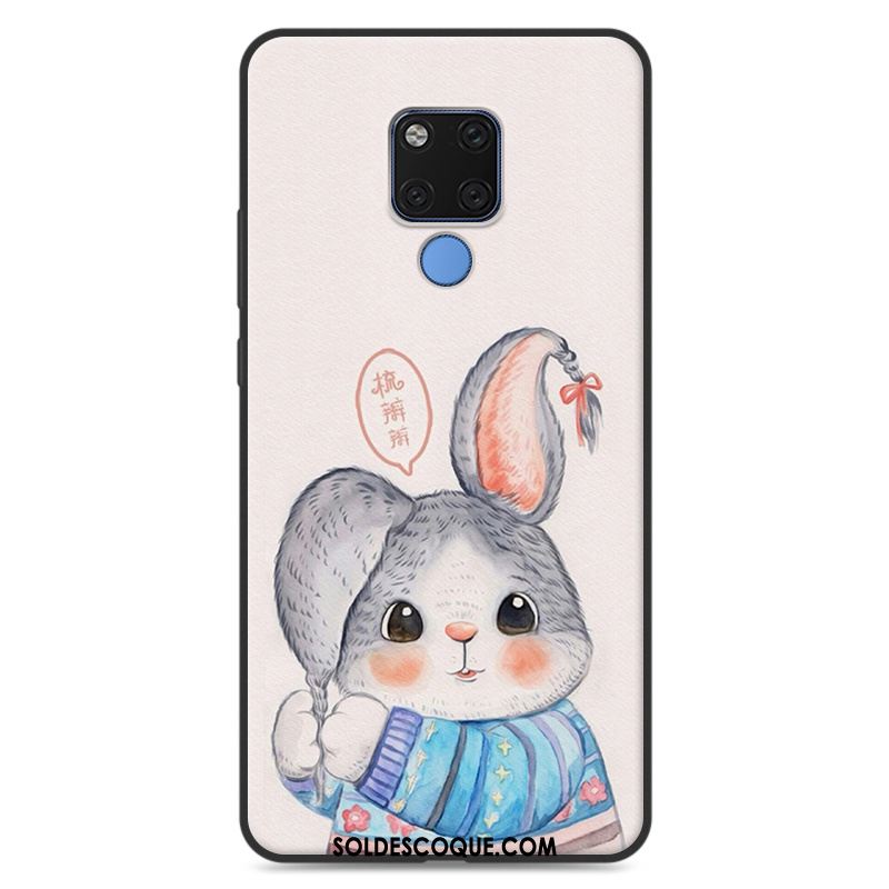 Coque Huawei Mate 20 X Dessin Animé Tout Compris Gris Protection Fluide Doux En Vente