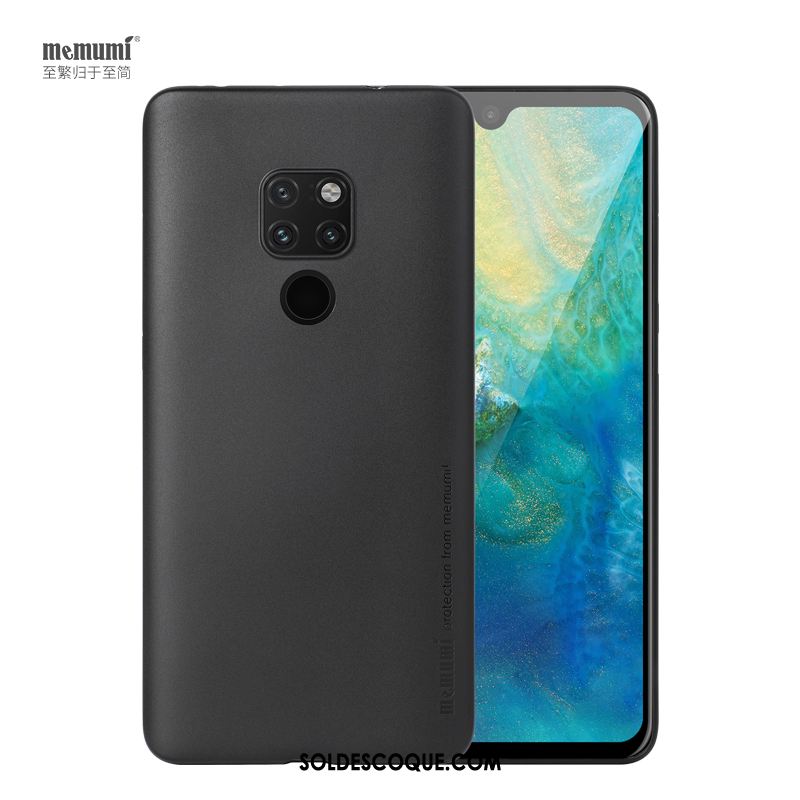 Coque Huawei Mate 20 X Délavé En Daim Luxe Tout Compris Étui Simple Housse Pas Cher