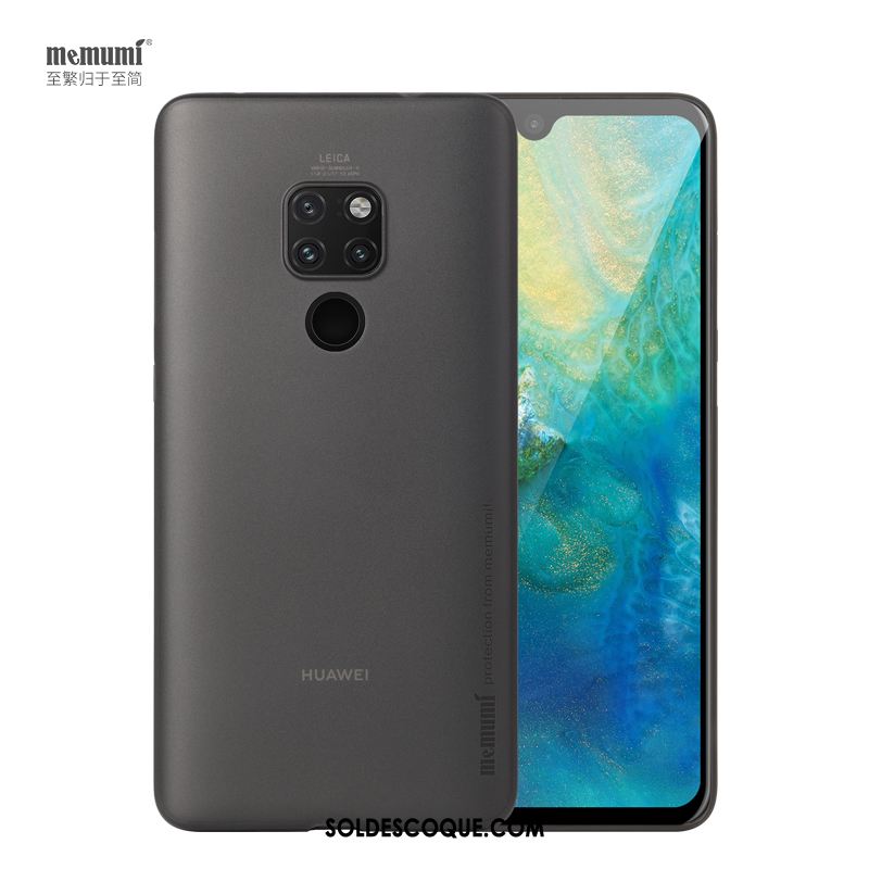 Coque Huawei Mate 20 X Délavé En Daim Luxe Tout Compris Étui Simple Housse Pas Cher