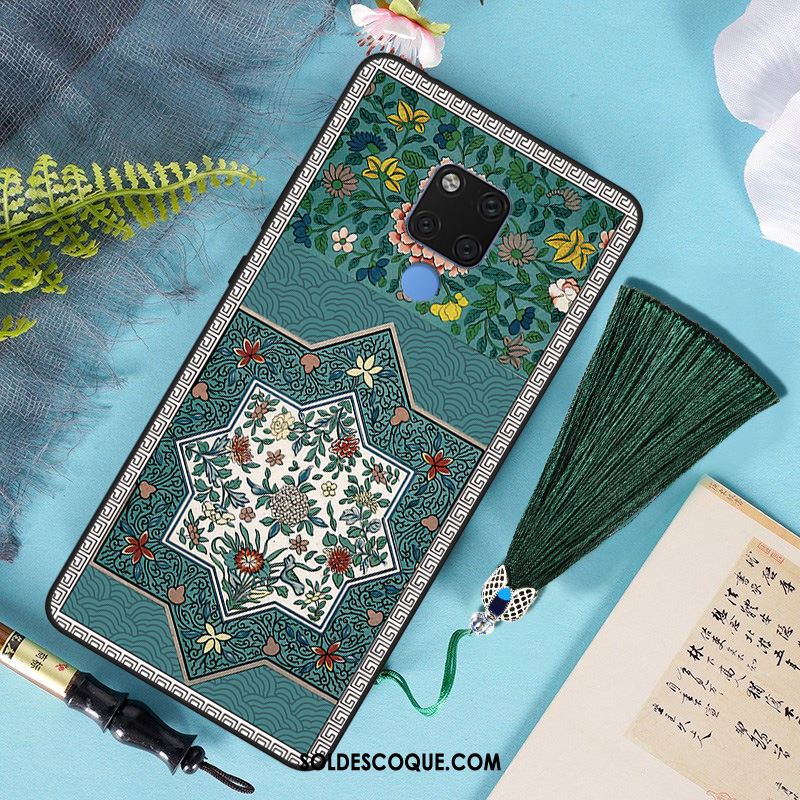 Coque Huawei Mate 20 X Fluide Doux Créatif Tout Compris Téléphone Portable Vintage Soldes