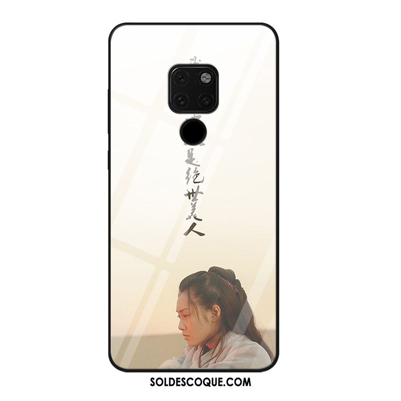 Coque Huawei Mate 20 X Grand Verre Trempé Personnalisé Violet Amoureux Housse Pas Cher