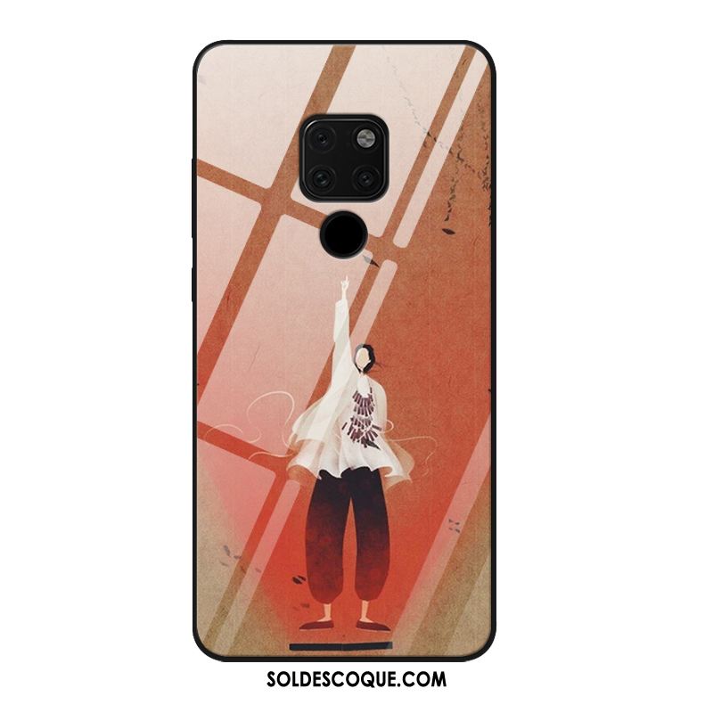 Coque Huawei Mate 20 X Grand Verre Trempé Personnalisé Violet Amoureux Housse Pas Cher