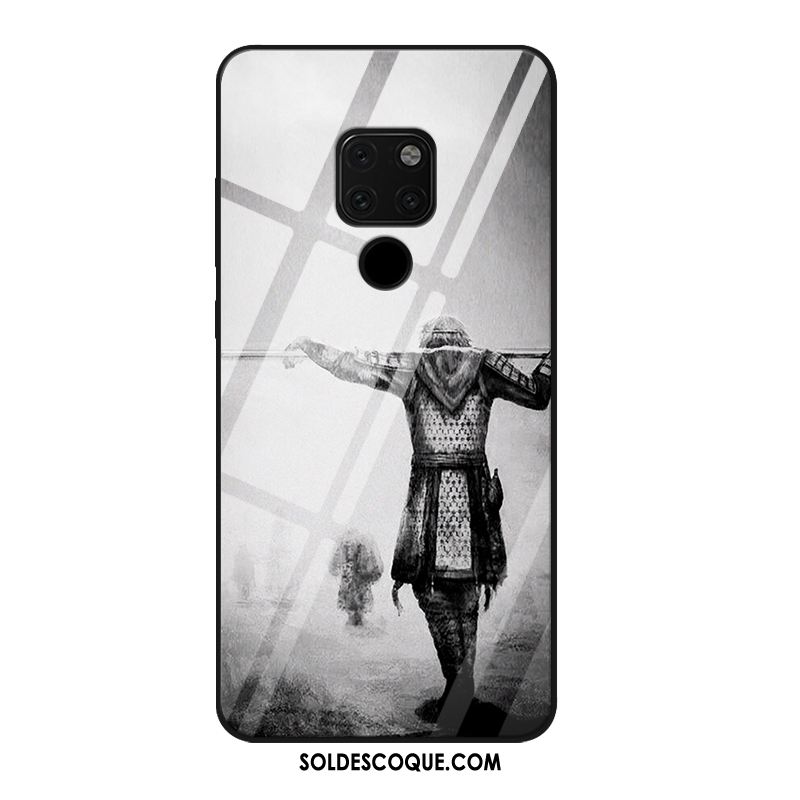 Coque Huawei Mate 20 X Grand Verre Trempé Personnalisé Violet Amoureux Housse Pas Cher