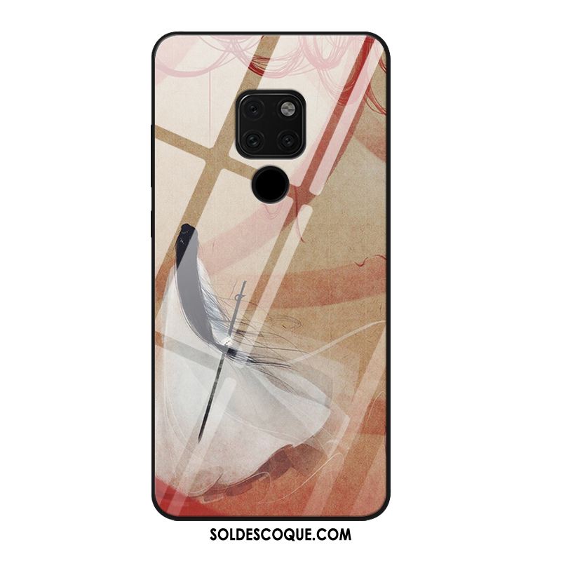 Coque Huawei Mate 20 X Grand Verre Trempé Personnalisé Violet Amoureux Housse Pas Cher