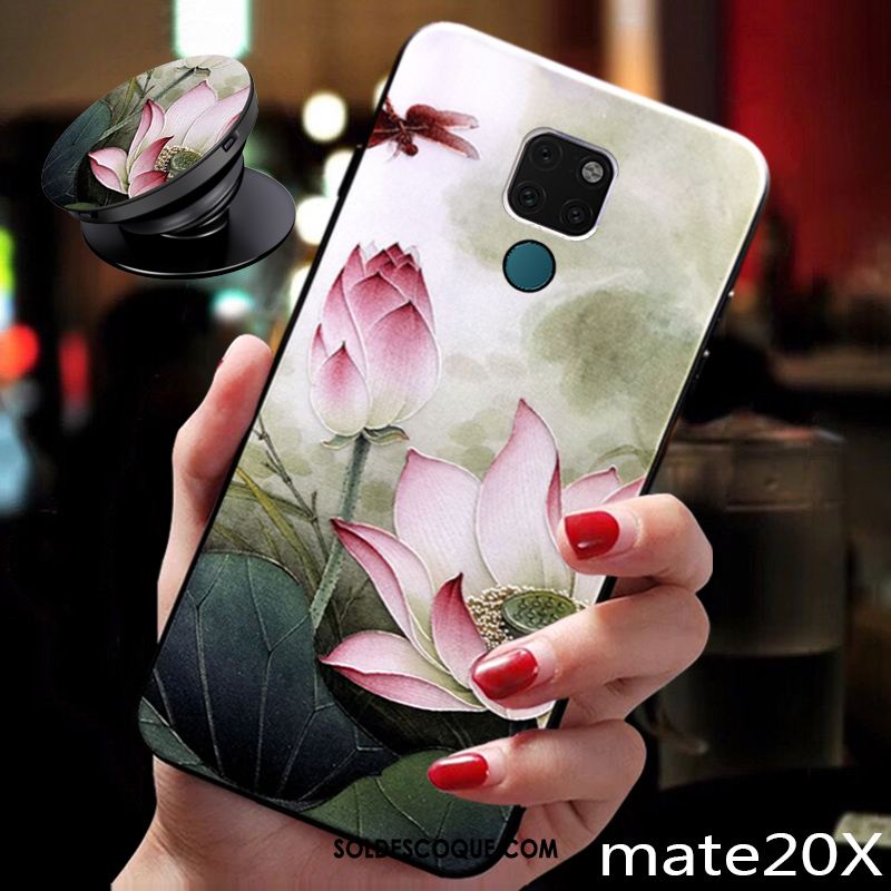 Coque Huawei Mate 20 X Incassable Créatif Très Mince Étui Téléphone Portable France
