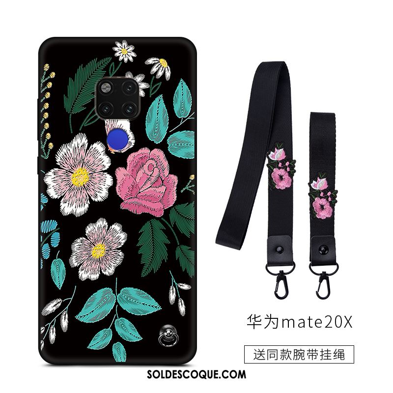 Coque Huawei Mate 20 X Étui Personnalité Simple Téléphone Portable Créatif Pas Cher