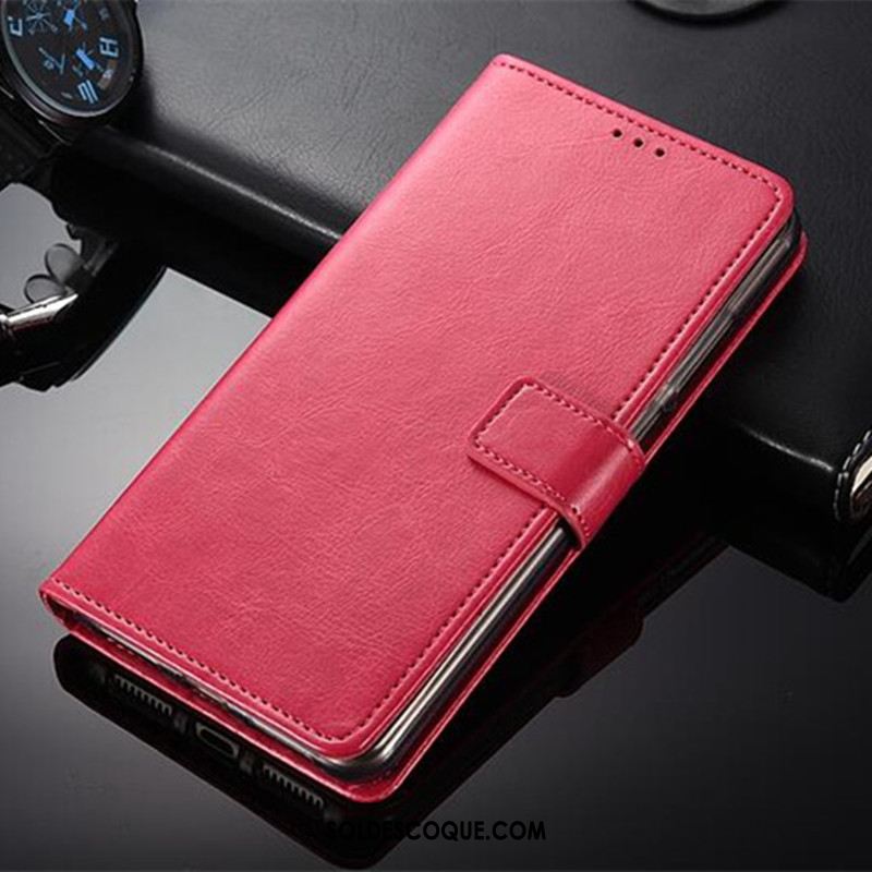 Coque Huawei Mate 20 Étui En Cuir Tout Compris Protection Clamshell Rouge En Vente