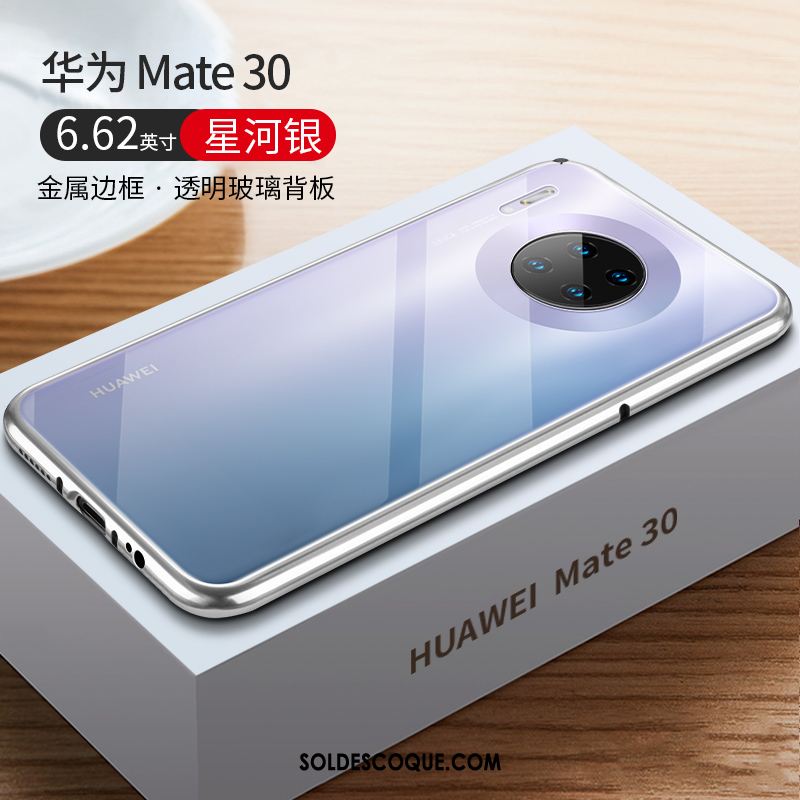 Coque Huawei Mate 30 Border Luxe Téléphone Portable Marque De Tendance Protection France