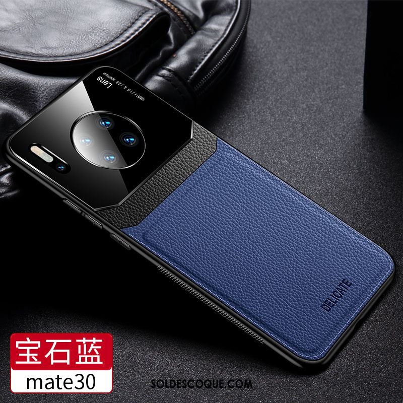 Coque Huawei Mate 30 Noir Silicone Téléphone Portable Nouveau Verre En Vente