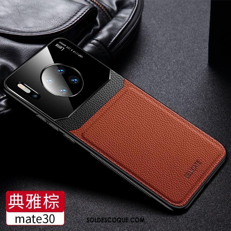 Coque Huawei Mate 30 Noir Silicone Téléphone Portable Nouveau Verre En Vente