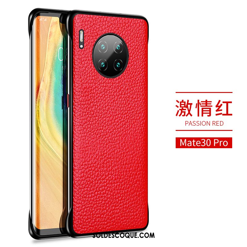 Coque Huawei Mate 30 Pro Incassable Border Protection Téléphone Portable Business Housse Soldes