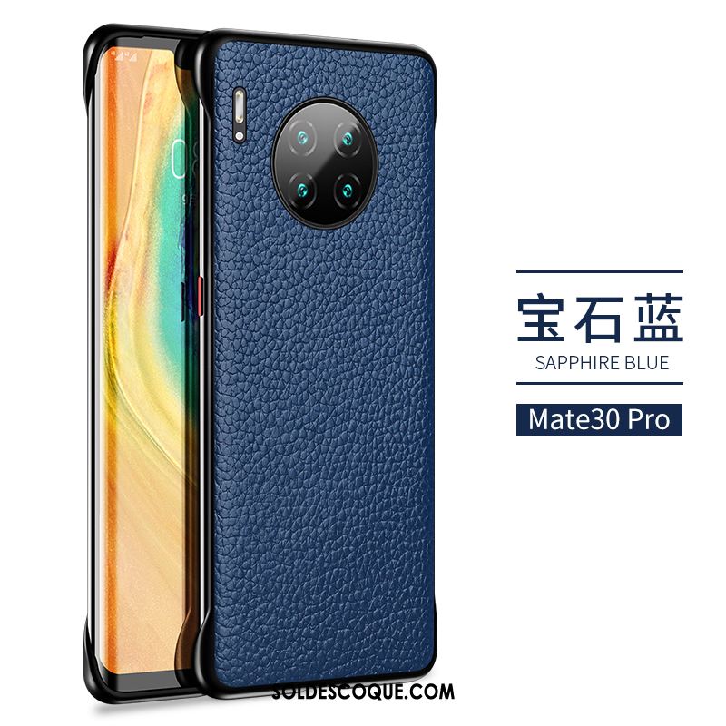 Coque Huawei Mate 30 Pro Incassable Border Protection Téléphone Portable Business Housse Soldes