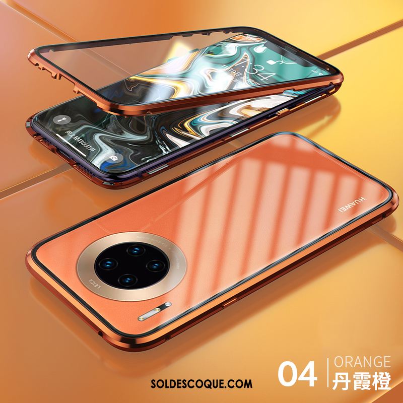 Coque Huawei Mate 30 Pro Incassable Créatif Violet Personnalité Téléphone Portable Soldes