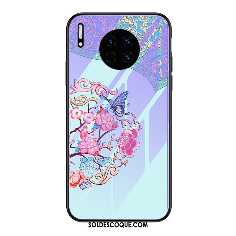 Coque Huawei Mate 30 Pro Luxe Violet Téléphone Portable Amoureux Personnalité En Ligne