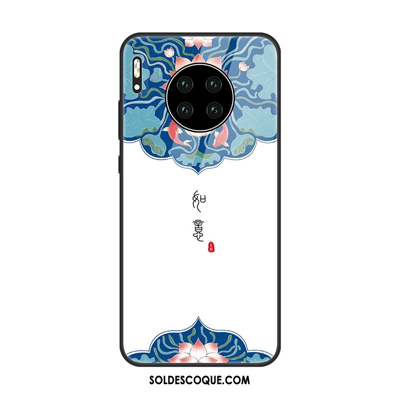 Coque Huawei Mate 30 Pro Nouveau Vent Palais Verre Blanc France